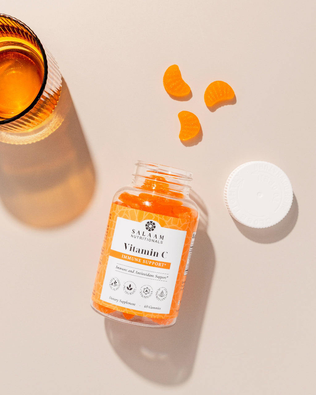 Halal Vitamin C Chewable Gummies - 60 Count | Salaam Nutritionals