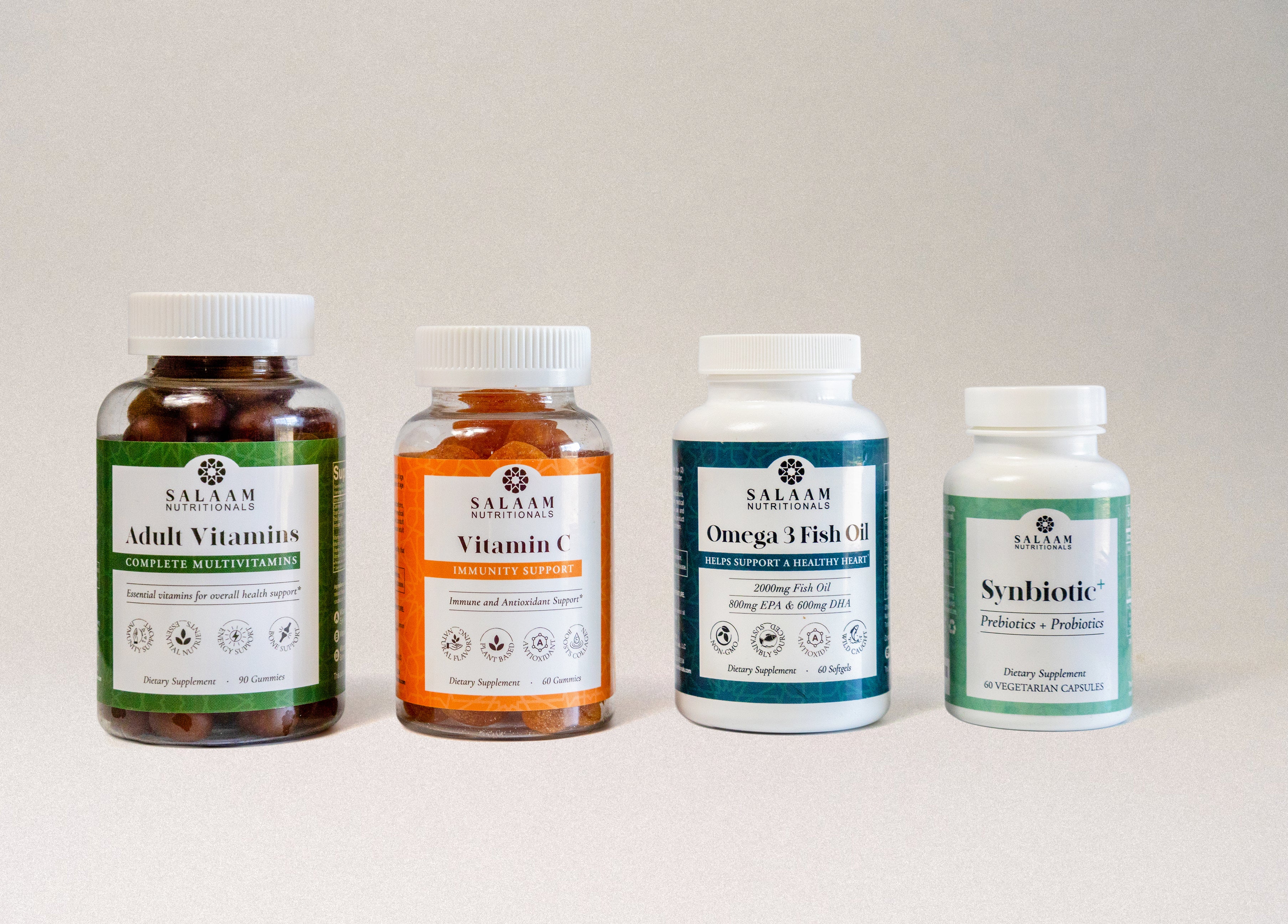 Gut Health Bundle (4 Bottles) - Salaam Nutritionals