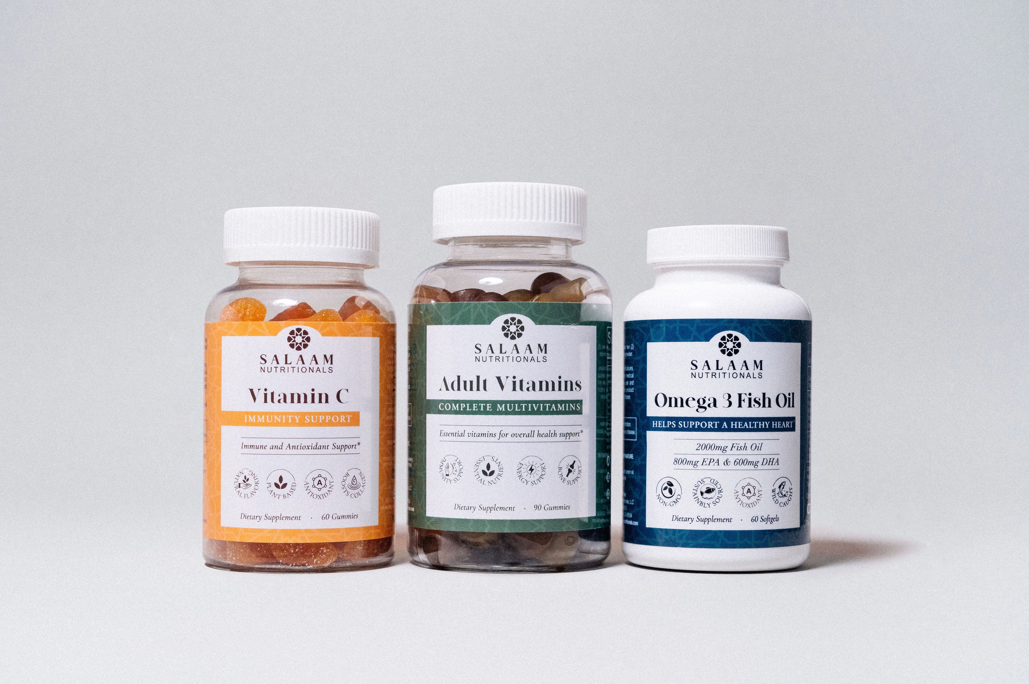 Adult Immunity Bundle (3 Bottles) - Salaam Nutritionals