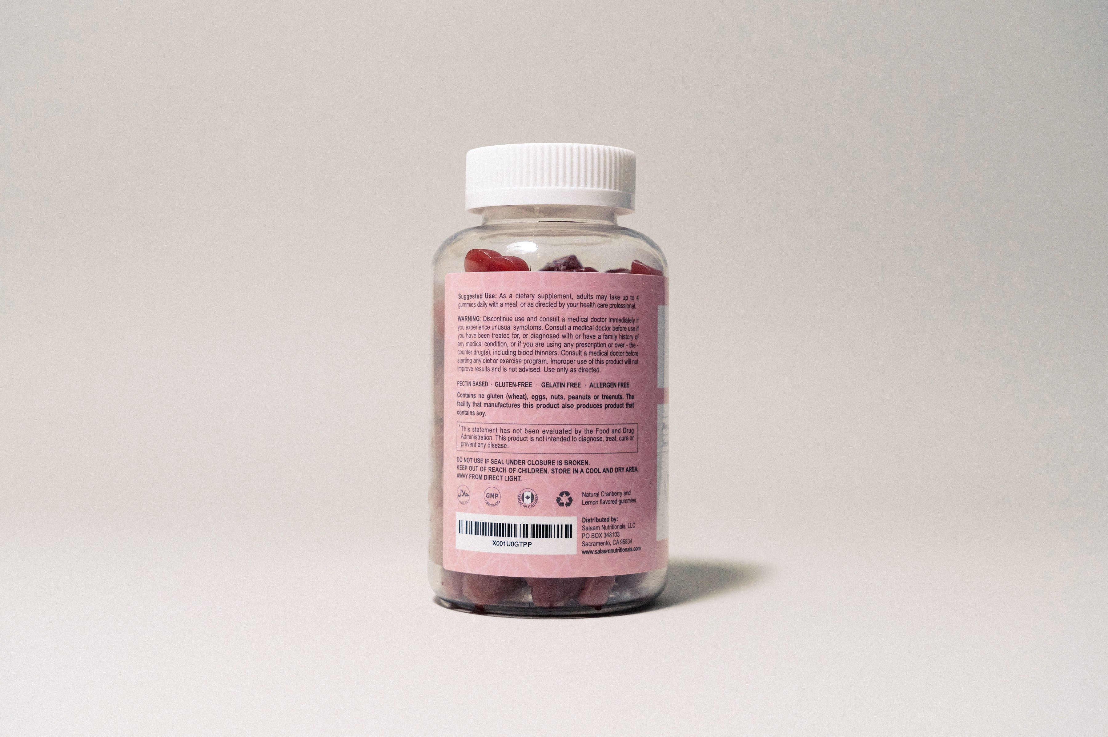 Halal Prenatal Vitamins - Gummy Multivitamins with Folate & DHA - 90 Count - Salaam Nutritionals