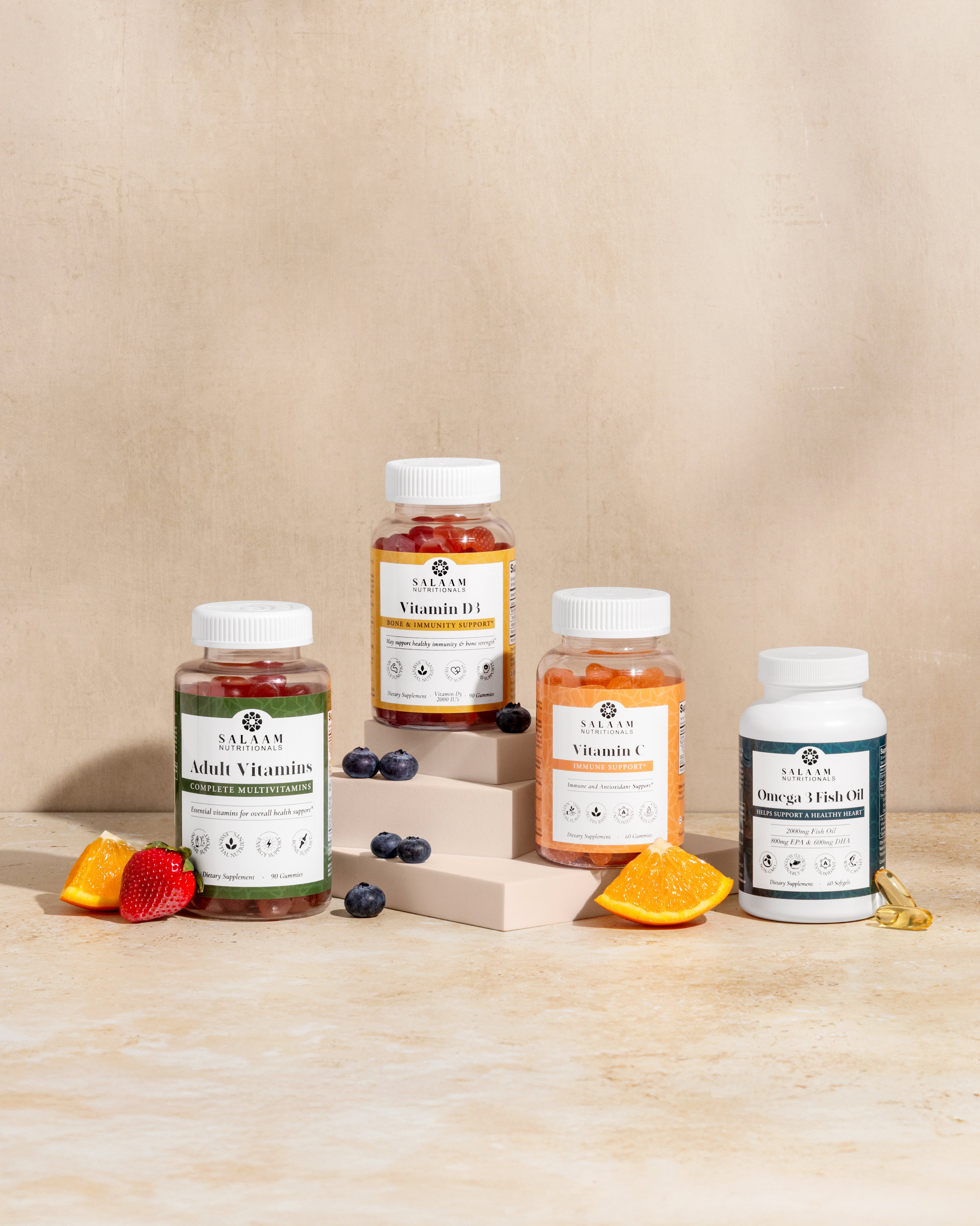 Adult Vitamins Bundle Pack (4 Bottles)