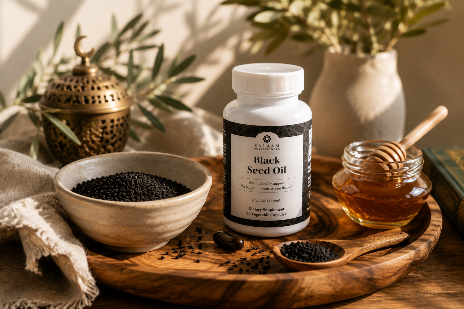 Halal Black Seed Oil - 60 count